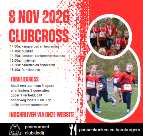 2026 clubcross flyer